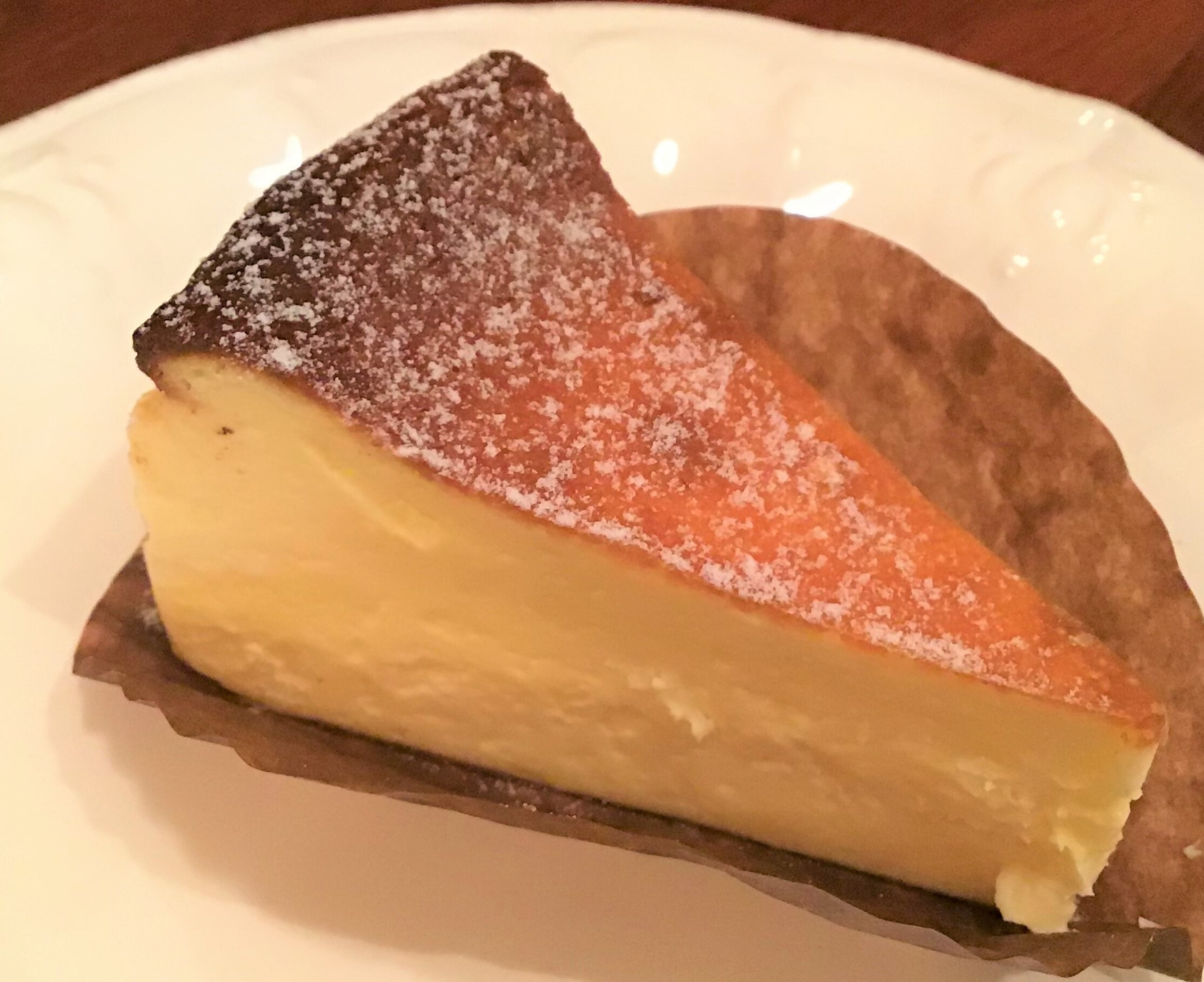 バスク風チーズケーキ