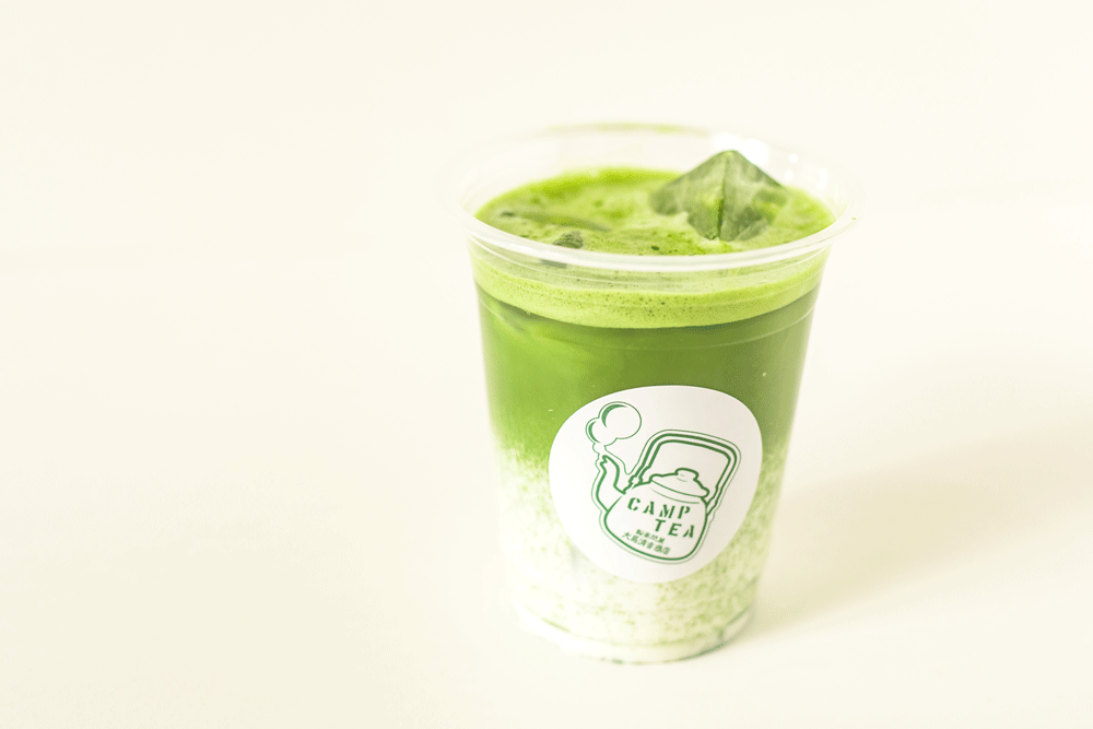 ふんわり抹茶ミルク