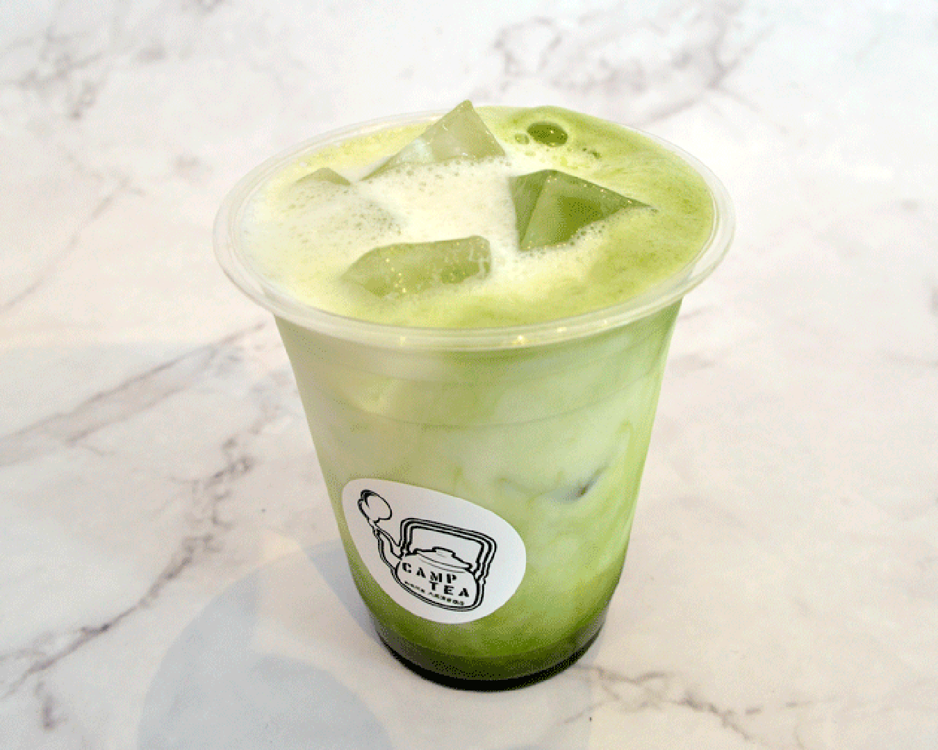 ふんわり抹茶ミルク