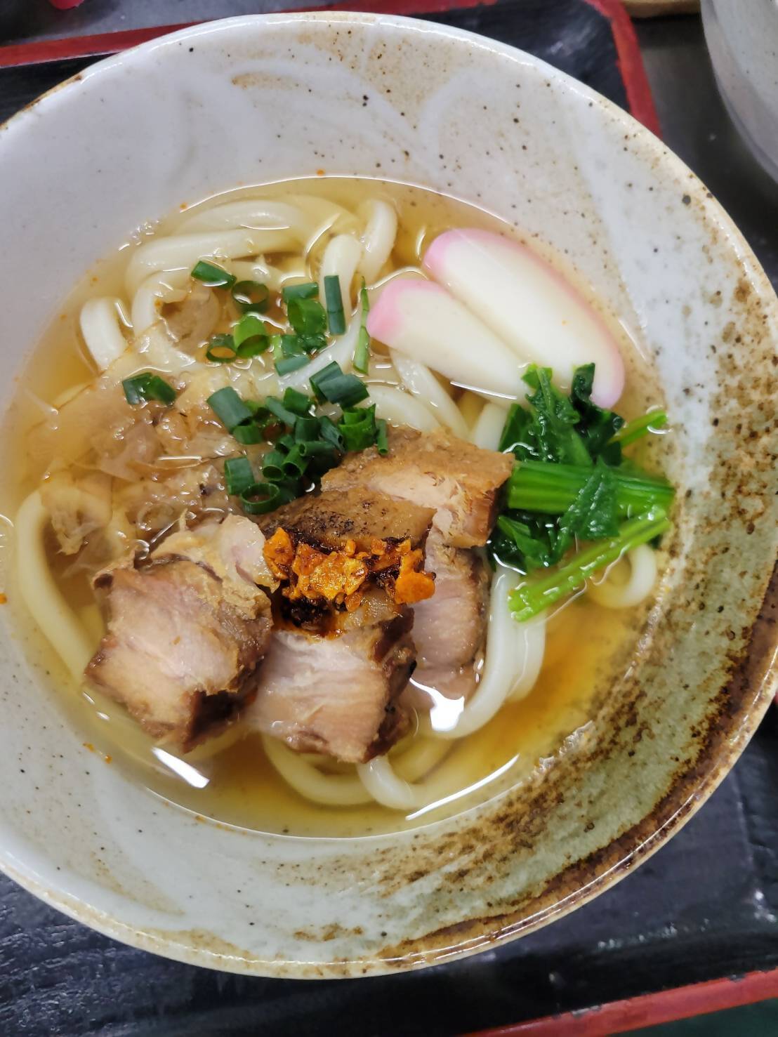 古河勝負角煮うどん